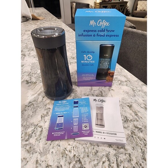 Mr. Coffee Other - NEW Mr. Coffee Express Cold Brew 10 Minutes Detachable Carafe PLEASE READ INFO